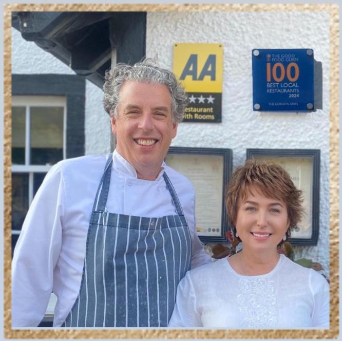 The Gordon Arms Restaurant With Rooms Yarrow Esterno foto